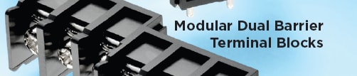 TE Connectivity Modulare Dual-Schwellenanschlussblöcke | Mouser