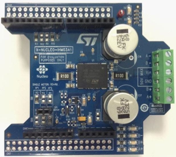 X-NUCLEO-IHM03A1 Hochleistungs-Schrittmotortreiber-Erweiterungsboard