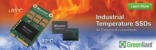 Greenliant GLS86 mSATA ArmourDrive™ Solid State Drives (SSDs)