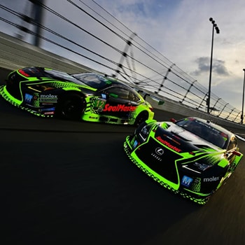 Mouser-Sponsored Vasser Sullivan Lexus Racing Team Nears IMSA Season-End at the Racing Capital of The World