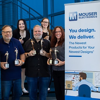 Erfahren Sie mehr über Mousers Marketing-Awards und sehen Sie die preisgekrönten Videos an